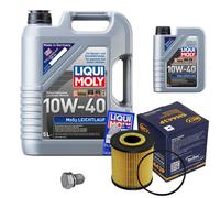 SCT Controllo Set 6L Liqui Moly 10W-40 Per Volvo S60 I 2.5 T AWD S80 2.4 T5