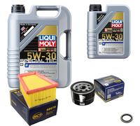 SCT Controllo Set 6L Liqui Moly Liter Special Tec F 5W-30 Per Dacia Duster