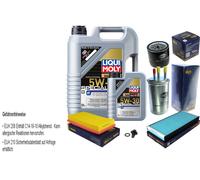 SCT Controllo Set 6L Liqui Moly Liter Special Tec F 5W-30 Per Ford Transit