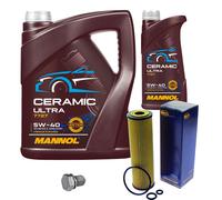 SCT Controllo Set 6L MANNOL 5W-40 Per Mercedes-Benz E-Klasse T-Model S211
