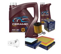 SCT Controllo Set 6L MANNOL Ceramic 5W-30 Per Opel Zafira B 1.7 CDTi