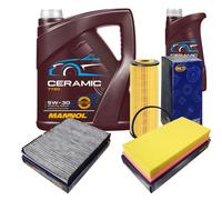 SCT Controllo Set 6L MANNOL Ceramic 5W-30 Per VW Golf IV Variant 1.9 TDI