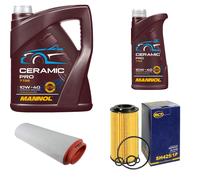 SCT Controllo Set 6L MANNOL Ceramic Pro 10W-40 Per Land Rover Freelander LN