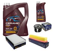 SCT Controllo Set 6L MANNOL Ceramic Pro 10W-40 Per Renault Clio II BB_ CB_