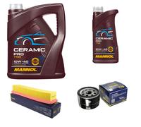 SCT Controllo Set 6L MANNOL Ceramic Pro 10W-40 Per Renault Clio II BB_ CB_