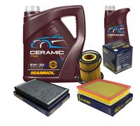 Sct Controllo Set 6L mannol Ceramica 5W-30 per Opel Astra H Twintop 1.9