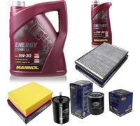 Sct Controllo Set 6L mannol Energy Combi Ll 5W-30 per Audi A6 2.4 2.8