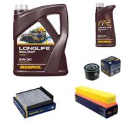 SCT Controllo Set 6L MANNOL LONGLIFE 504/507 5W-30 Per Dacia Duster 1.5 dCi