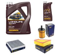 Sct Controllo Set 7L mannol Longlife 504/507 5W-30 per Per Seat Ibiza IV