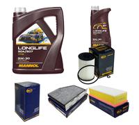 Sct Controllo Set 6L mannol Longlife 504/507 5W-30 per VW Caddy IV Immobiliare