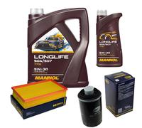 SCT Controllo Set 6L MANNOL LONGLIFE 504/507 5W-30 Per VW Transporter V