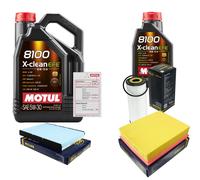 SCT Controllo Set 6L MOTUL 8100 X-CLEAN EFE 5W-30 Per VW Passat Variant 1.9