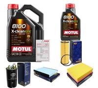 SCT Controllo Set 6L MOTUL 8100 X-CLEAN EFE 5W-30 Per VW Passat Variant 1.9