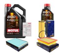SCT Controllo Set 6L MOTUL 8100 X-CLEAN EFE 5W-30 Per VW Sharan 1.9 TDI