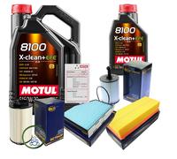 Sct Controllo Set 6L Motul 8100 x-Pulire 0W-30 per VW Di Touran Van 1.9