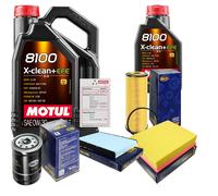 SCT Controllo set 6L MOTUL 8100 X-PULIRE 0W-30 per VW Passat Variant 1.9 TDI