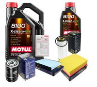 Sct Controllo Set 6L Motul 8100 x-Pulire 0W-30 per VW Sistema Passat Variant 1.9