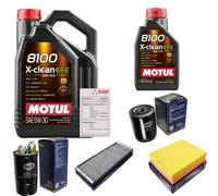SCT Controllo set 6L MOTUL 8100 X-PULIRE EFE 5W-30 per VW Passat Variant 1.9