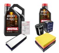 SCT Controllo set 6L MOTUL 8100 X-PULIRE EFE 5W-30 per VW Passat Variant 1.9