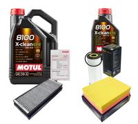 SCT Controllo set 6L MOTUL 8100 X-PULIRE EFE 5W-30 per VW Passat Variant 1.9