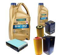 SCT Controllo Set 6L RAVENOL SMP 5W-30 per VW Amarok 2.0 BiTDI 4motion