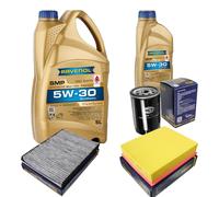 SCT Controllo Set 6L RAVENOL SMP 5W-30 per VW Passat 2.0 1.6