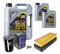 SCT Controllo Set 7 L Liqui Moly Top Tec 4100 5W-40 Per VW Polo Classic