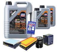 SCT Controllo Set 7 L Liqui Moly Top Tec 4210 0W-30 Per Volvo V40 Kombi 1.8i