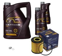 SCT Controllo Set 7 L MANNOL 5W-40 per Volvo V70 II 2.4 2.5 T V40 Kombi S60 I