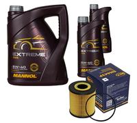 SCT Controllo Set 7 L MANNOL 5W-40 per Volvo V70 II 2.4 2.5 T V40 Kombi S60 I