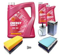 Sct Controllo Set 7 L mannol Energy Combi Ll 5W-30 per VW Touran 1T1 1T2