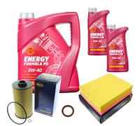 SCT Controllo Set 7 L MANNOL Energy Formula PD 5W-40 Per BMW X5 E53 4.4i