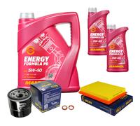 SCT Controllo Set 7 L MANNOL Energy Formula PD 5W-40 Per Nissan Micra IV