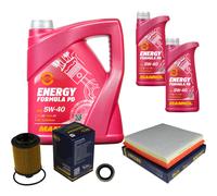 SCT Controllo Set 7 L MANNOL Energy Formula PD 5W-40 Per Opel Astra J