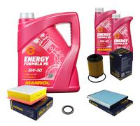 SCT Controllo Set 7 L MANNOL Energy Formula PD 5W-40 Per Opel Combo Tour