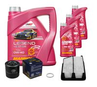 SCT Controllo Set 7 L MANNOL Legend+Ester 0W-40 Per Hyundai IX35 LM EL