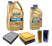 SCT Controllo Set 7 L RAVENOL SMP 5W-30 per Audi A4 Avant 2.5 TDI