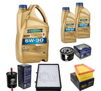 SCT Controllo Set 7 L RAVENOL SMP 5W-30 per Nissan Primastar Bus 2.0