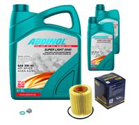 SCT Controllo Set 7L ADDINOL SUPER LIGHT 5W-40 Per Lexus IS II GSE2_ ALE2_