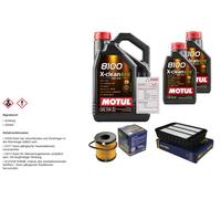 Sct Controllo Set 7L di Motul 8100 x-Pulire Efe 5W-30 per di Mitsubishi