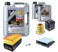SCT Controllo Set 7L Liqui Moly Liter Special Tec F 5W-30 Per Toyota Corolla