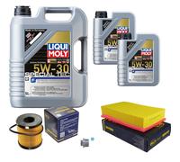 SCT Controllo Set 7L Liqui Moly Liter Special Tec F 5W-30 Per Volvo V50 2.0