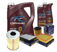 Sct Controllo Set 7L mannol Ceramica 5W-30 per Opel Zafira B 1.7 CDTI