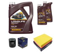 SCT Controllo Set 7L MANNOL LONGLIFE 504/507 5W-30 Per Audi A6 2.4 VW Passat