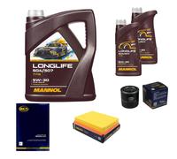 SCT Controllo Set 7L MANNOL LONGLIFE 504/507 5W-30 Per KIA Magentis 2.0