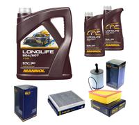 SCT Controllo set 7L MANNOL Longlife 504/507 5W-30 per Seat Ibiza IV