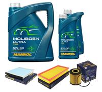SCT Controllo Set 7L MANNOL MOLIBDENO ULTRA 5W-30 Per Volvo V40 Kombi 1.8 S40