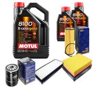 Sct Controllo Set 7L Motul 8100 x-Cess 5W-40 per . Audi A4 Avant .1.9