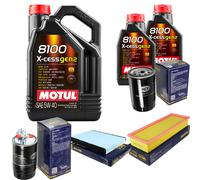 SCT Controllo Set 7L MOTUL 8100 X-CESS 5W-40 Per Seat Ibiza II 1.9 TDi