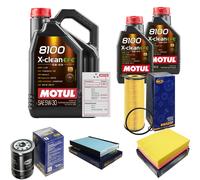 SCT Controllo Set 7L MOTUL 8100 X-CLEAN EFE 5W-30 Per Audi A6 Avant 1.9 TDI